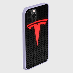 Чехол для iPhone 12 Pro NEON TESLA НЕОН ТЕСЛА, цвет: 3D-светло-сиреневый — фото 2