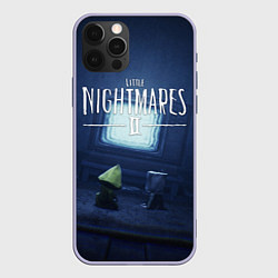 Чехол для iPhone 12 Pro LITTLE NIGHTMARES ЛИТЛ НАЙТМ, цвет: 3D-светло-сиреневый