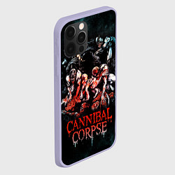 Чехол для iPhone 12 Pro Cannibal Corpse, цвет: 3D-светло-сиреневый — фото 2