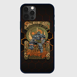 Чехол iPhone 12 Pro Brotherhood of steel art