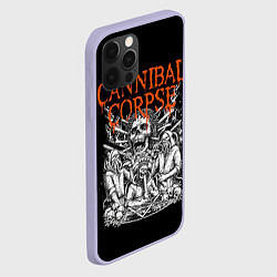 Чехол для iPhone 12 Pro Cannibal Corpse, цвет: 3D-светло-сиреневый — фото 2