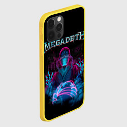 Чехол для iPhone 12 Pro MEGADETH, цвет: 3D-желтый — фото 2