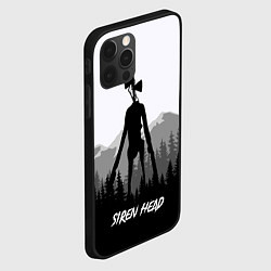Чехол для iPhone 12 Pro SIREN HEAD DARK FOREST, цвет: 3D-черный — фото 2