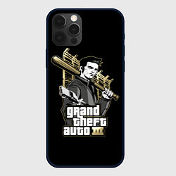 Чехол для iPhone 12 Pro Клод GTA 3, цвет: 3D-черный