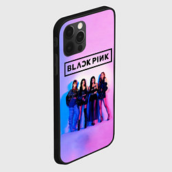 Чехол для iPhone 12 Pro BLACKPINK, цвет: 3D-черный — фото 2