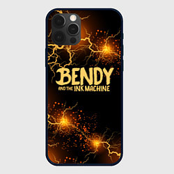 Чехол для iPhone 12 Pro BENDY LOGO, цвет: 3D-черный