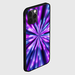 Чехол для iPhone 12 Pro Неоновые стрелы, цвет: 3D-черный — фото 2