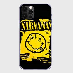 Чехол для iPhone 12 Pro Nirvana 1987, цвет: 3D-светло-сиреневый