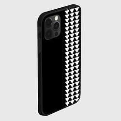 Чехол для iPhone 12 Pro Джейсон Момоа тату узор, цвет: 3D-черный — фото 2