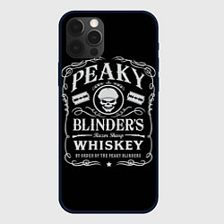 Чехол для iPhone 12 Pro Острые Козырьки Whiskey, цвет: 3D-черный
