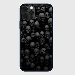 Чехол для iPhone 12 Pro Общее захоронение, цвет: 3D-черный