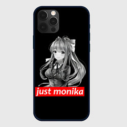 Чехол для iPhone 12 Pro Just Monika, цвет: 3D-черный