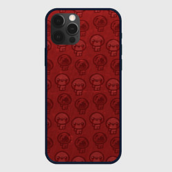 Чехол для iPhone 12 Pro Isaacs pattern, цвет: 3D-черный