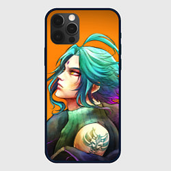 Чехол для iPhone 12 Pro СЯО GENSHIN IMPACT, цвет: 3D-черный