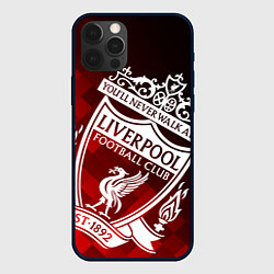 Чехол для iPhone 12 Pro LIVERPOOL ЛИВЕРПУЛЬ, цвет: 3D-черный