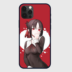 Чехол для iPhone 12 Pro Kaguya Love, цвет: 3D-черный