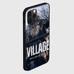 Чехол для iPhone 12 Pro RESIDENT EVIL VILLAGE, цвет: 3D-черный — фото 2