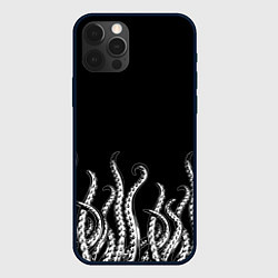 Чехол для iPhone 12 Pro Octopus Щупальца, цвет: 3D-черный