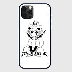 Чехол для iPhone 12 Pro Черный демон Аста и Неро, цвет: 3D-черный
