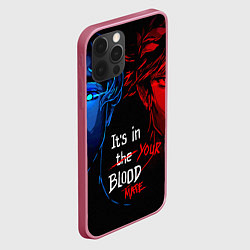 Чехол для iPhone 12 Pro Hades, цвет: 3D-малиновый — фото 2