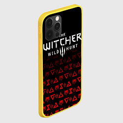 Чехол для iPhone 12 Pro THE WITCHER 1, цвет: 3D-желтый — фото 2