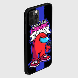 Чехол для iPhone 12 Pro Among Us FNF, цвет: 3D-черный — фото 2