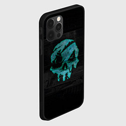 Чехол для iPhone 12 Pro Skull of pirate, цвет: 3D-черный — фото 2