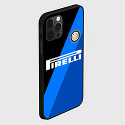 Чехол для iPhone 12 Pro INTERNATIONAL INTER MILAN, цвет: 3D-черный — фото 2