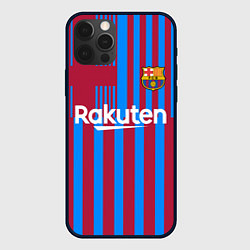 Чехол для iPhone 12 Pro Домашняя форма ФК «Барселона», цвет: 3D-черный