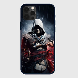 Чехол для iPhone 12 Pro Assassins Creed 4: Black Flag, цвет: 3D-черный