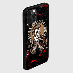 Чехол для iPhone 12 Pro Элвис Пресли Rock n roll, цвет: 3D-черный — фото 2