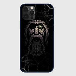 Чехол для iPhone 12 Pro Odin, цвет: 3D-черный