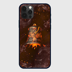 Чехол для iPhone 12 Pro ACDC HELLS BELLS Z, цвет: 3D-черный