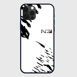 Чехол iPhone 12 Pro MASS EFFECT ПОСЛЕДНИЙ БОЙ БЕЛ