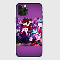 Чехол для iPhone 12 Pro Friday Night Funkin рисунок, цвет: 3D-черный