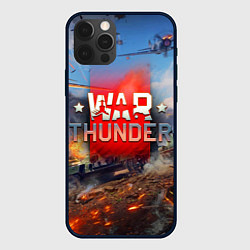 Чехол для iPhone 12 Pro WAR THUNDER ВАР ТАНДЕР, цвет: 3D-черный