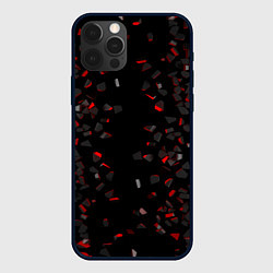 Чехол для iPhone 12 Pro 3Д Разлом 3D Плиты, цвет: 3D-черный