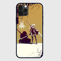 Чехол для iPhone 12 Pro Yorha 2B Nier Automata Z, цвет: 3D-черный