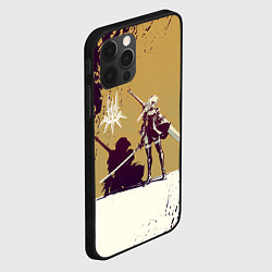 Чехол для iPhone 12 Pro Yorha 2B Nier Automata Z, цвет: 3D-черный — фото 2
