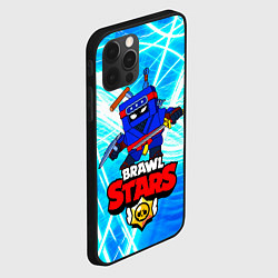 Чехол для iPhone 12 Pro Ninja Ash Ниндзя Эш, Brawl Stars, цвет: 3D-черный — фото 2