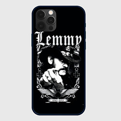 Чехол для iPhone 12 Pro RIP Lemmy, цвет: 3D-черный