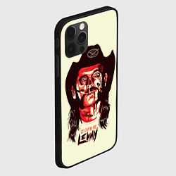 Чехол для iPhone 12 Pro Zombie Lemmy, цвет: 3D-черный — фото 2
