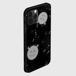 Чехол для iPhone 12 Pro Смайл, цвет: 3D-черный — фото 2