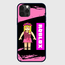 Чехол для iPhone 12 Pro BARBIE ROBLOX РОБЛОКС Z, цвет: 3D-черный
