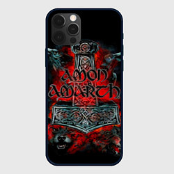 Чехол для iPhone 12 Pro Amon Amarth, цвет: 3D-черный