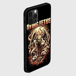 Чехол для iPhone 12 Pro Dying Fetus, цвет: 3D-черный — фото 2