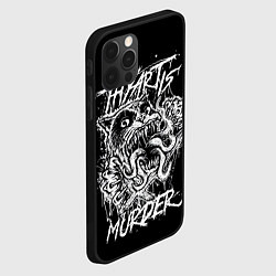 Чехол для iPhone 12 Pro Thy Art Is Murder, цвет: 3D-черный — фото 2