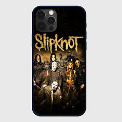 Чехол для iPhone 12 Pro Slipknot, цвет: 3D-черный