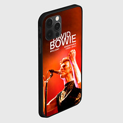 Чехол для iPhone 12 Pro Brilliant Live Adventures - David Bowie, цвет: 3D-черный — фото 2