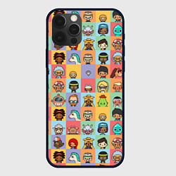 Чехол для iPhone 12 Pro Toca Life Worl, цвет: 3D-черный